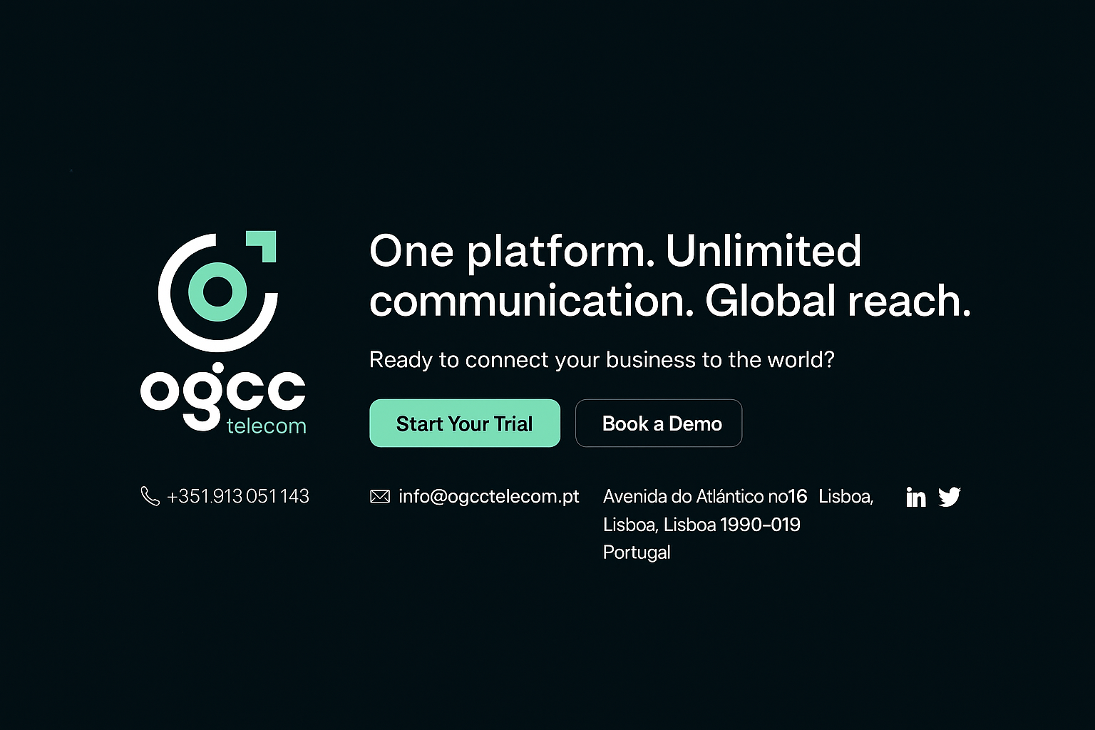 One platform. Unlimited communication.